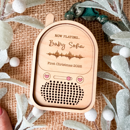 Tiny Voices Forever Memories Personalized Voice Recorder Keepsakes
