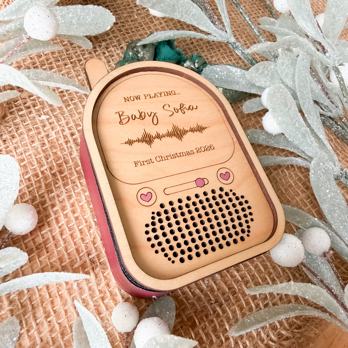 Tiny Voices Forever Memories Personalized Voice Recorder Keepsakes